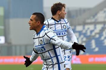 Los fenomenales números de Alexis Sánchez en el triunfo del Inter ante Sassuolo