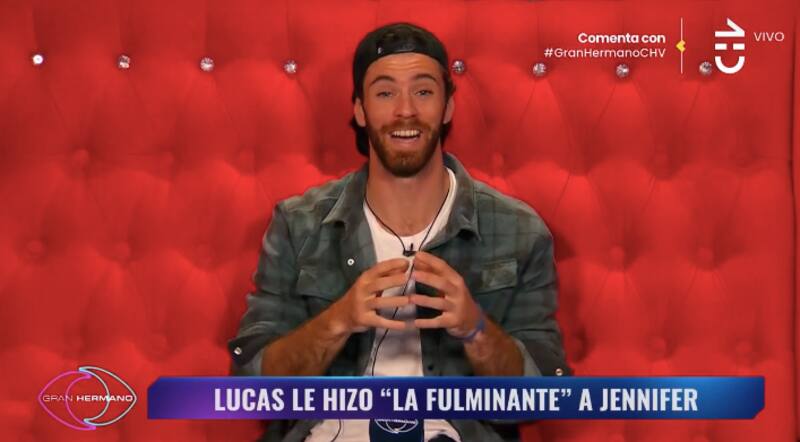 Lucas Crespo realizó la nominación fulminante a Jennifer Galvarini. Foto: CHV.