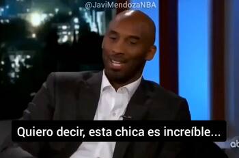 Las emocionantes palabras de Kobe Bryant sobre su hija basquetbolista