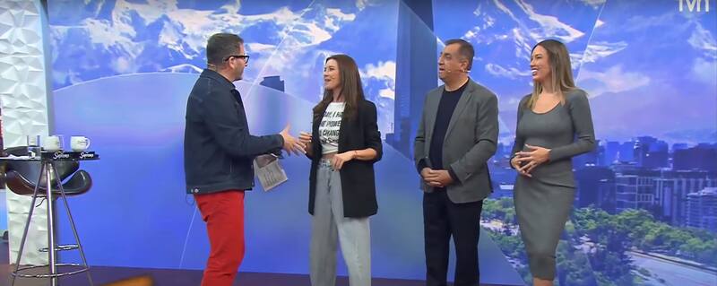 Carla Jara fue sonsultada por Eduardo Fuentes por su situación sentimental.