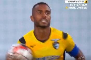 Dener Gomes puso el gol de la ilusión para el Portimonense