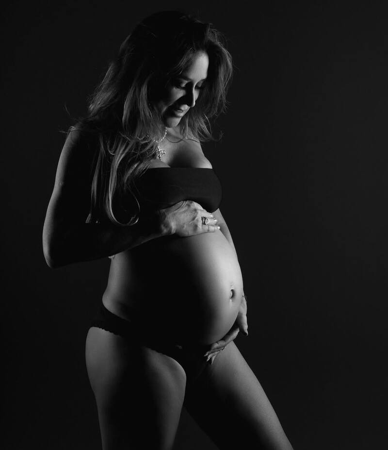 Así quiso esperar a Vicente, el hijo que viene a reforzar su familia.