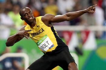 Usain Bolt presentó a su hija Olympia con tierna fotografía en redes sociales