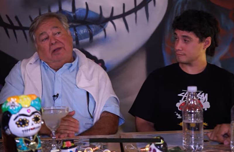 El humorista habló de política en un programa online. Créditos: Captura YouTube