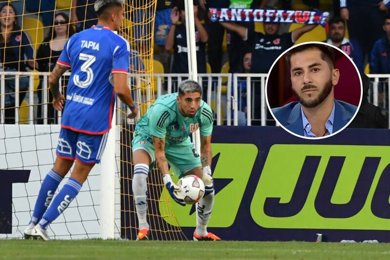 Johnny Herrera cuestionó el nivel de Gabriel Castellón. Foto: Aton.