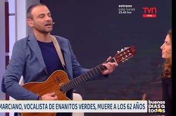 Tuvo problemas con la letra: Gonzalo Ramírez le rindió particular homenaje a fallecido vocalista de Los Enanitos Verdes