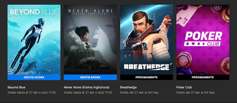 Conoce los títulos gratuitos para este fin de semana. Créditos: Epic Games Store