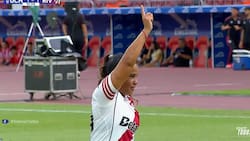 VIDEO | A lo Matador Salas: la celebración que se robó las miradas en el U vs. River Plate