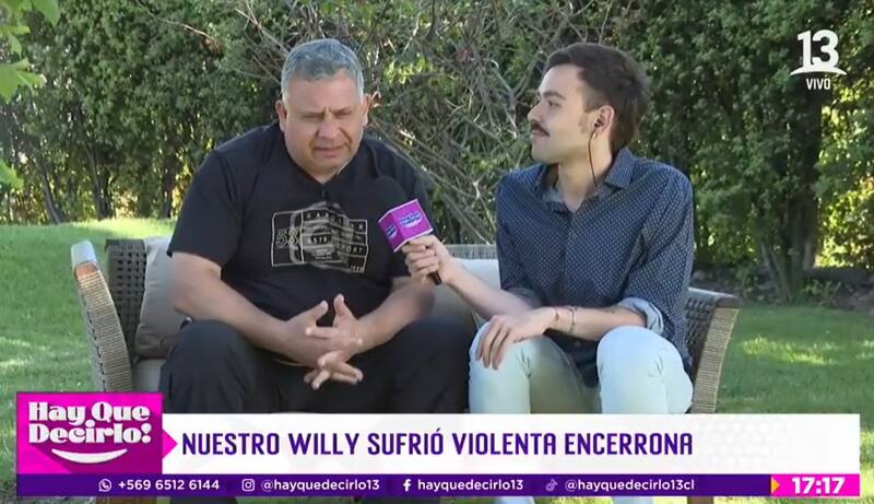 Willy Sabor habló en "Hay que decirlo". Créditos: Pantallazo Canal 13