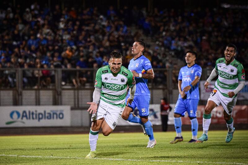 El elenco albiverde tuvo un buen debut en la Primera B, al vencer a San Marcos de Arica. Foto: Campeonato Chileno.