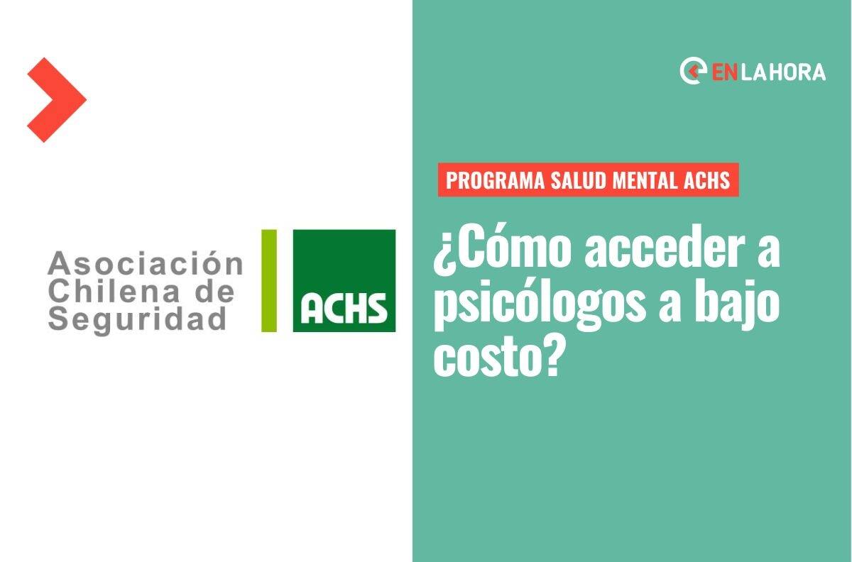 Servicio de Salud Mental ACHS: ¿Cómo acceder a esta alternativa más barata de psicólogos en línea?
