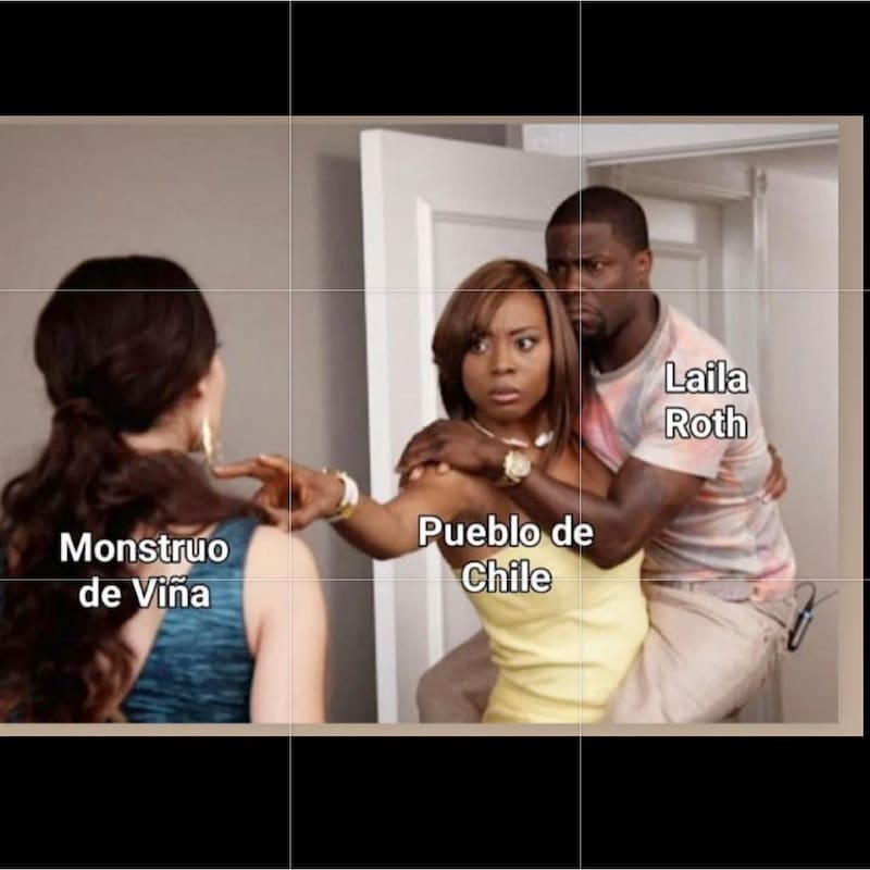 Laila Roth mejores memes Festival de Viña 2023