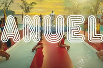 Anuel AA causa sensación con el estreno del videoclip de "Reggaetonera"