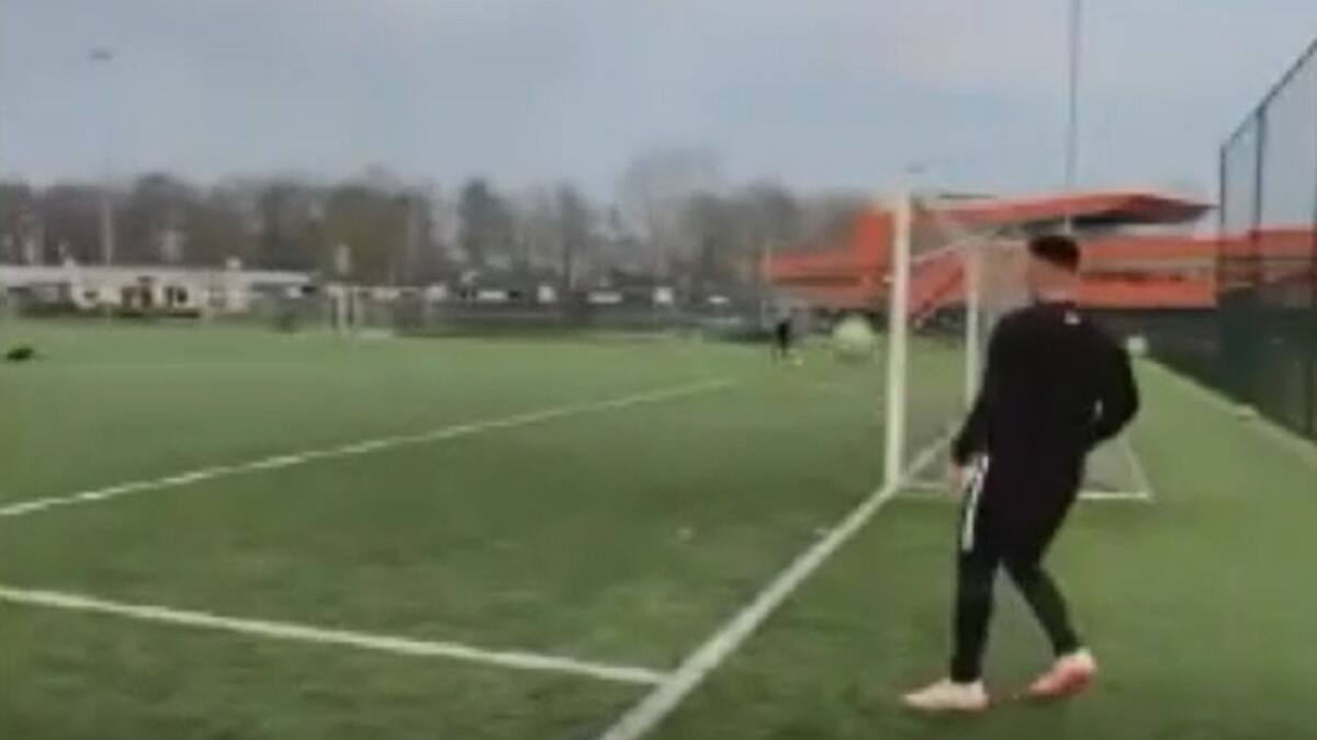 Este freestyler ya es viral por su espectacular gol de rabona