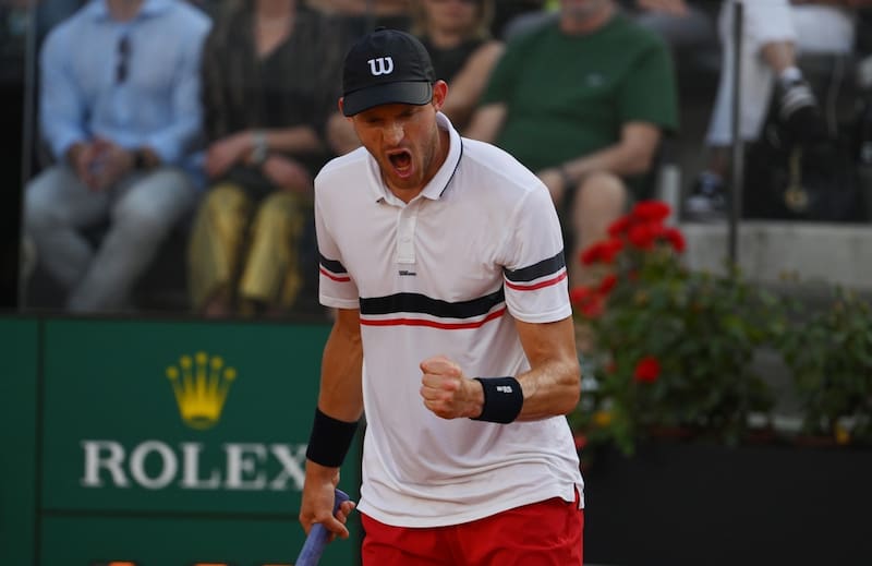 Jarry tuvo el mejor torneo de su vida en el Masters 1000 de Roma. EFE