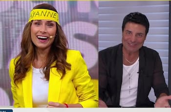 "No lo puedo creer...": Carola Escobar casi se desmaya tras recibir un inesperado saludo de Chayanne