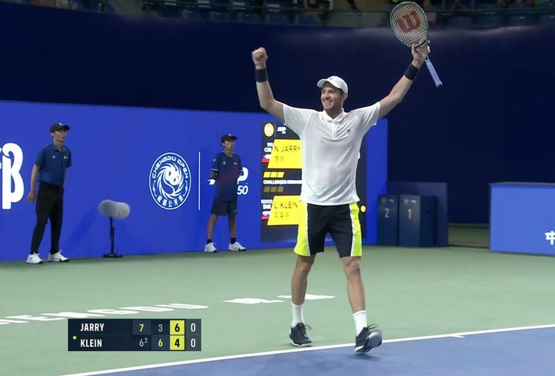 ganó su primer partido en singles desde el Masters 1000 de Roma.