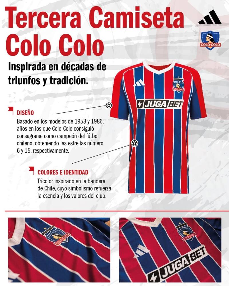 Ya está a la venta la tercera camiseta.