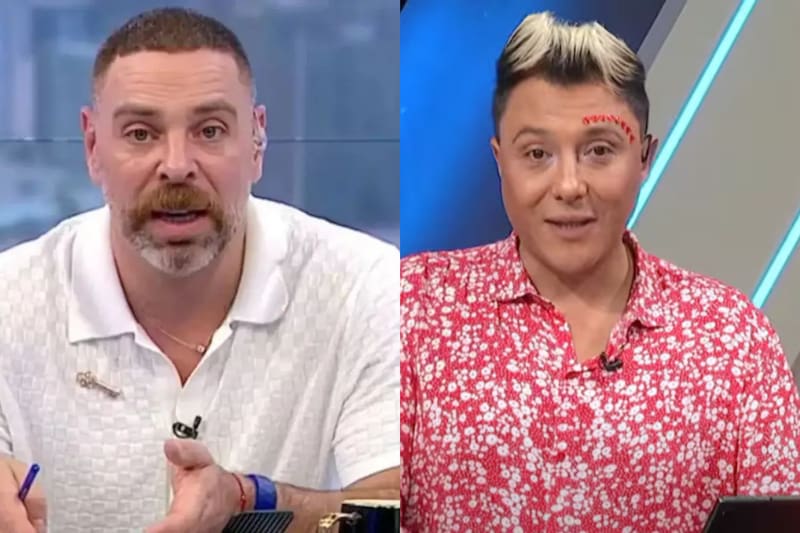 se enfrascaron en una brutal pelea.