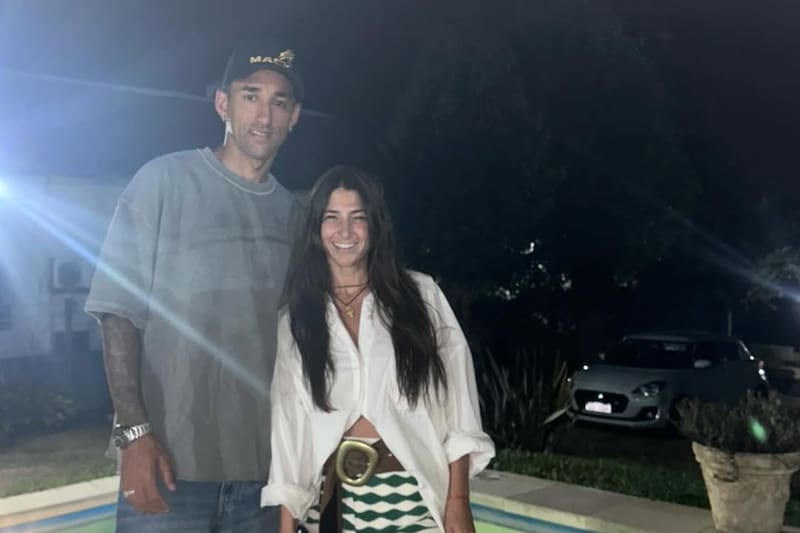 El jugador de Rangers está feliz en Talca. Foto: Instagram Damián González.