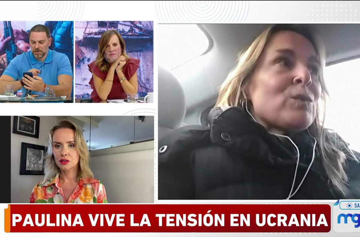 "El conductor se fue con nuestras cosas": Paulina de Allende-Salazar relató los tensos momentos que vivió al ingresar en la frontera de Ucrania
