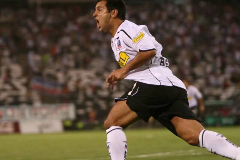 cuando jugaba por Colo Colo.