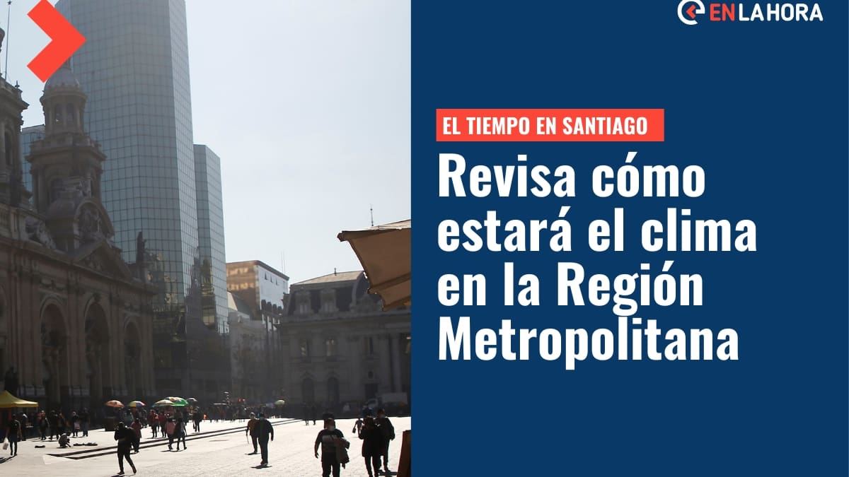 El clima en Santiago | ¿Cómo estará el tiempo este lunes 4 de abril en la Región Metropolitana?