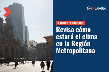 El clima en Santiago | ¿Cómo estará el tiempo este lunes 4 de abril en la Región Metropolitana?