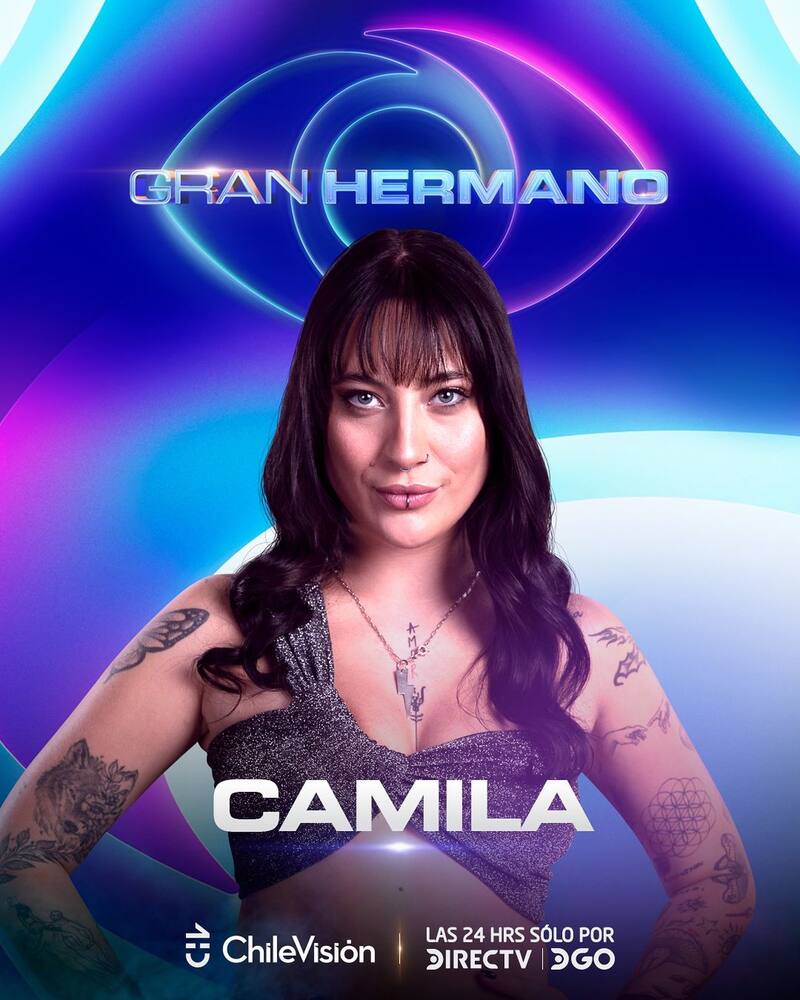 La imágen con la que anunciaron la llegada de Camila Power a "Gran Hermano"
