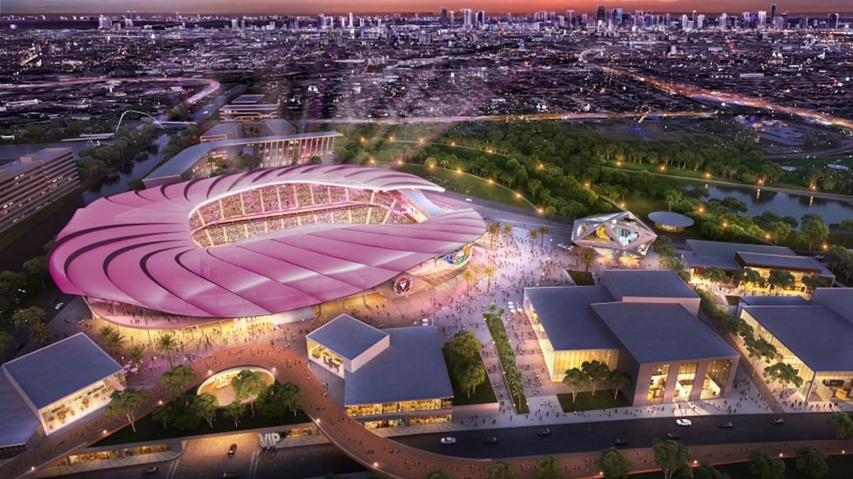 El impresionante estadio que David Beckham quiere construir en Miami