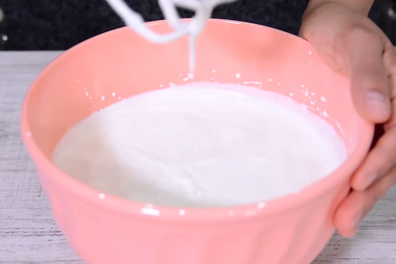 Así debe verse la mezcla.