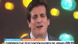 "Esto es por ti": Diego Schalper sorprendió al cantar en "Tu día" una canción de Los Vásquez