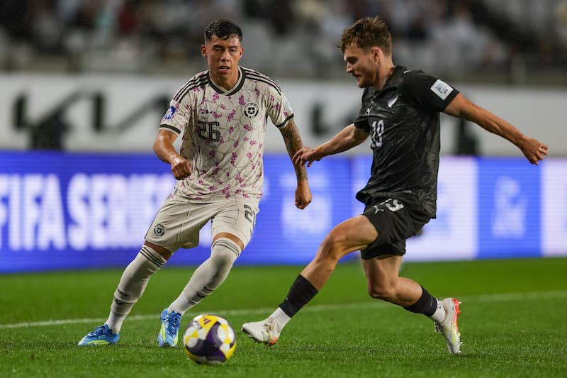 La Roja juega su segundo partido en Auckland, esta vez frente a los locales. Foto: Agencia Aton.