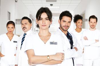 Diana Hoyos, protagonista de "Enfermeras": "Desde mi profesión me pareció muy bonito poder darle las gracias"