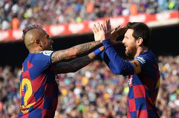 Barcelona de Arturo Vidal volvió a los entrenamientos luego de dos meses