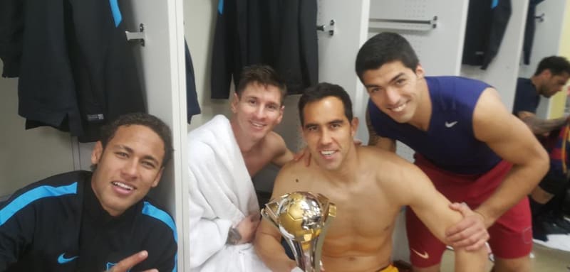 entre los chilenos que ganó el Mundial de Clubes.