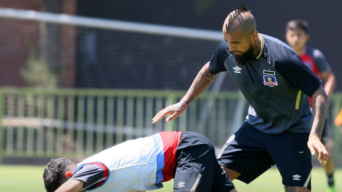 El seguimiento especial que Colo Colo le hizo a Vidal en la práctica