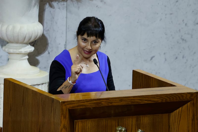 Carolina Marzán, diputada impulsora de proyecto que busca que el aguinaldo sea obligatorio en Chile.