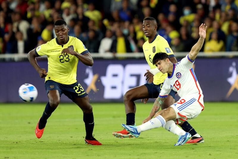 no pudo ante Ecuador en Quito y cayó por la cuenta mínima. Foto: Aton