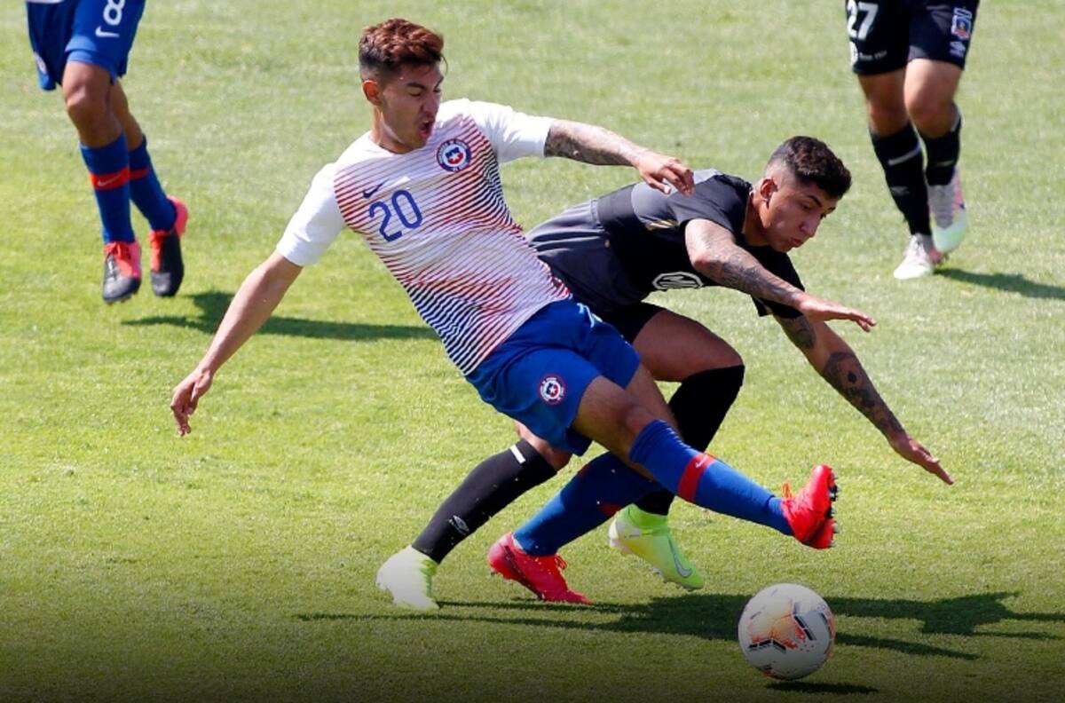 Las mejores postales del empate entre Colo Colo y la Roja Sub 20