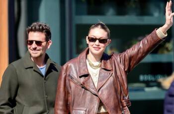 Ya no esconden su amor: Gigi Hadid y Bradley Cooper fueron capturados de la mano