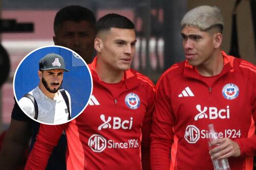 Johnny Herrera arremetió contra Carlos Palacios y Lucas Cepeda: los culpó del segundo gol de Brasil. Foto: Aton.