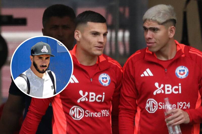 Johnny Herrera arremetió contra Carlos Palacios y Lucas Cepeda: los culpó del segundo gol de Brasil. Foto: Aton.