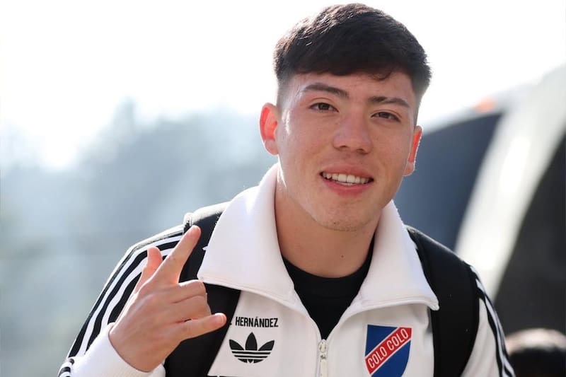 El delantero vio acción ante Santiago Morning con la categoría Sub-20 de Colo Colo.