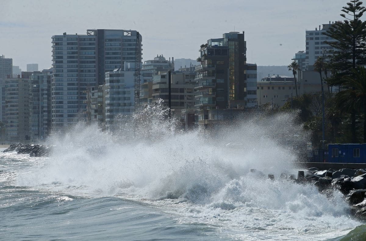 Armada emitió nueva alerta de marejadas desde el Golfo de Penas hasta Arica a partir de este jueves