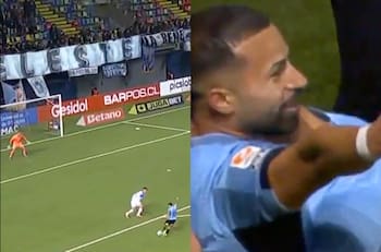 Bernedo no pudo hacer nada: el golazo de Bryan Rabello para marcar su doblete ante la UC