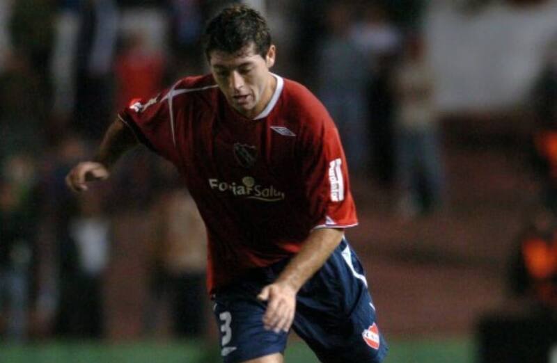 José Rojas jugando por Independiente