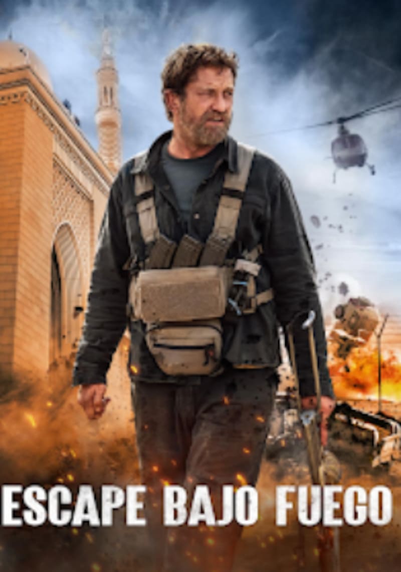 "Escape bajo fuego", la película furor en Prime Video.