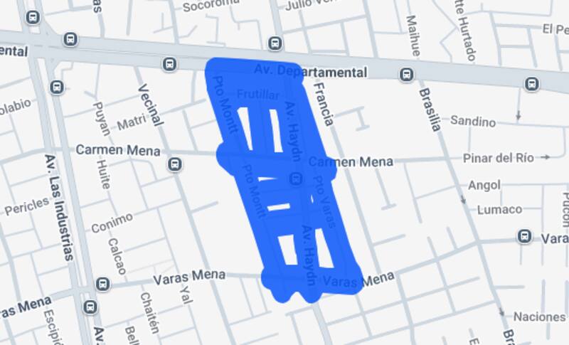 La medida estará disponible hasta las 17:00 horas. Créditos: Enel.