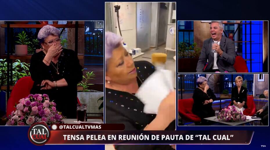 Así fue la "tensa pelea" durante el último capítulo de "Tal Cual". Créditos: TV+